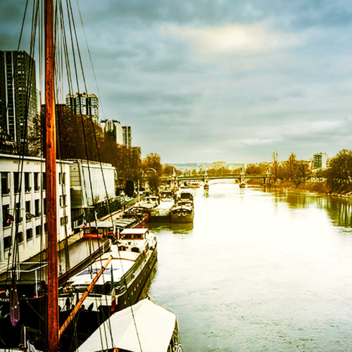 La seine jusqu'à l'horizon